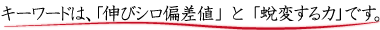 キーワードは、「伸びシロ偏差値」と「蛻変する力」です。